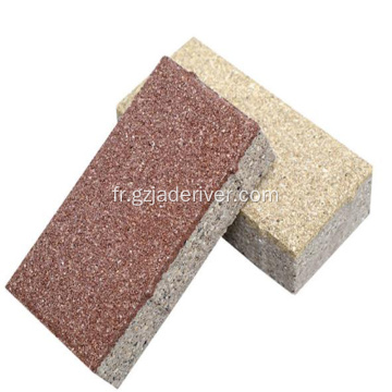 Galet de granit extérieur naturel antidérapant robuste
